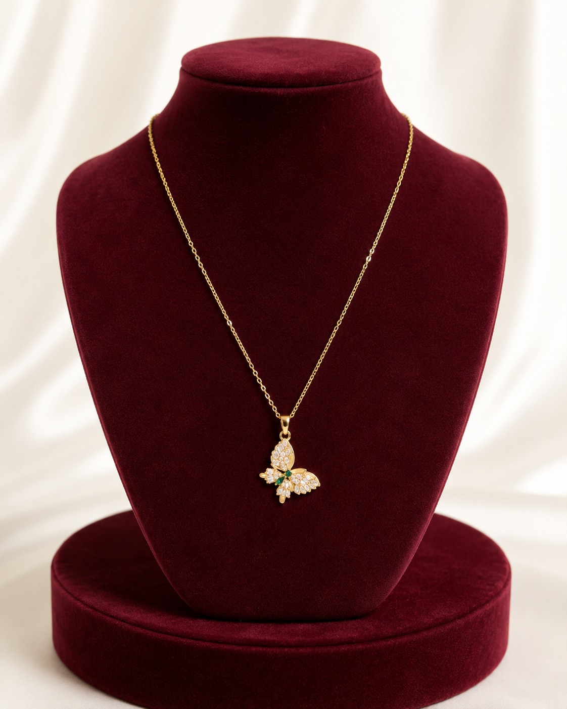Butterfly Pendant Necklace