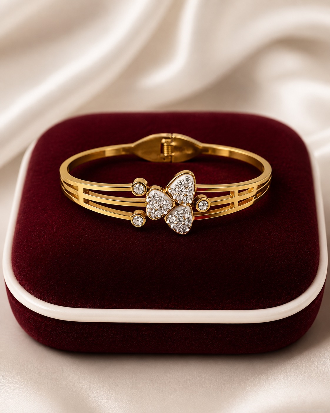 Golden Bow Bangle