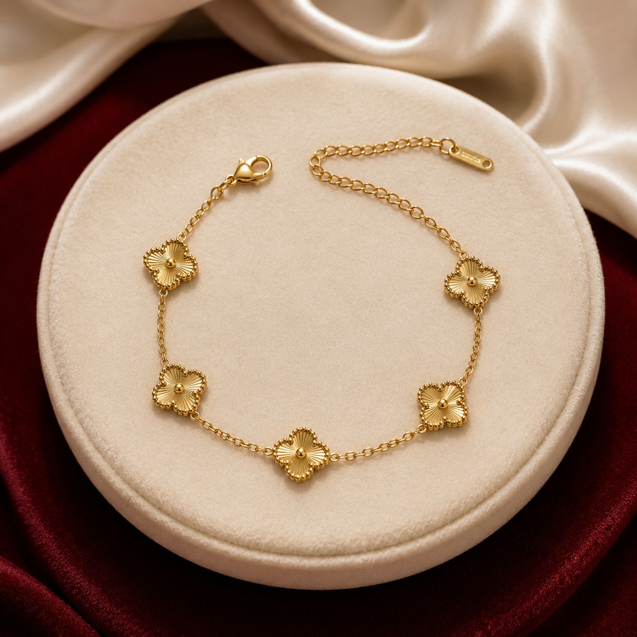 Golden Clover Bracelet