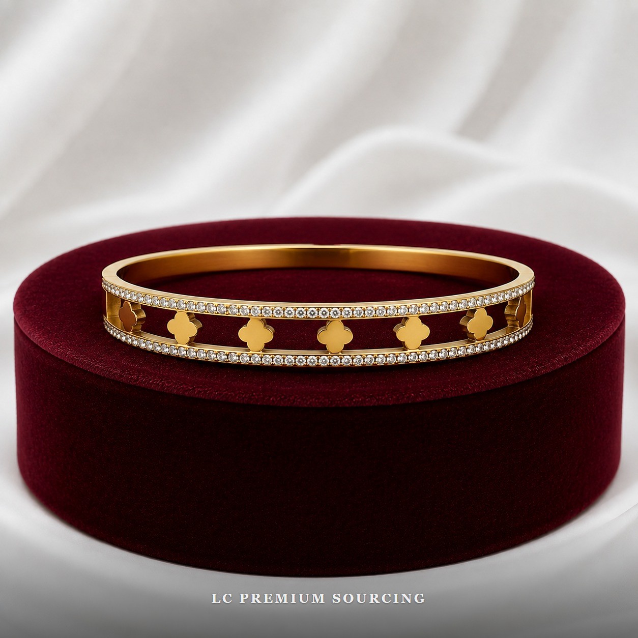 Golden Trellis Bangle