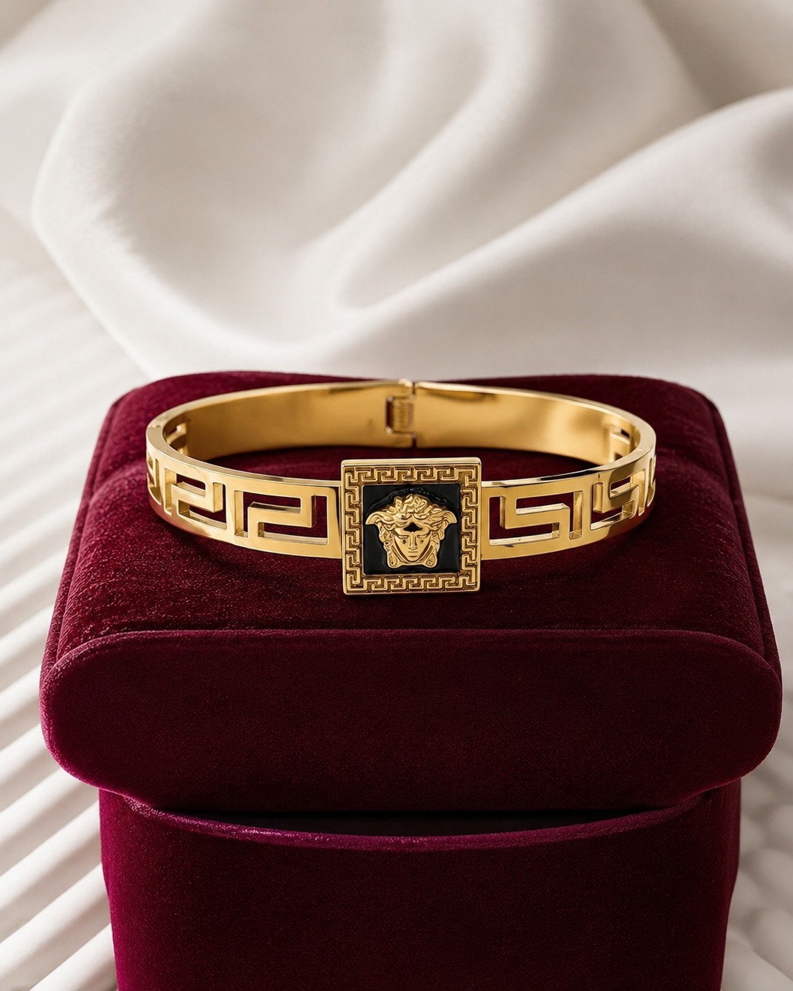 Greek Key Bangle