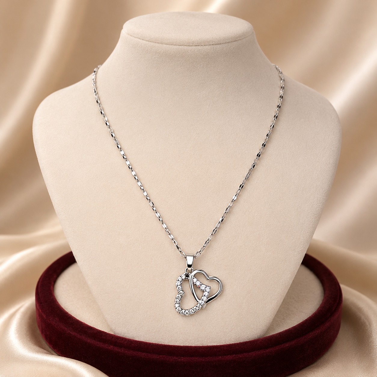 Heart Knot Necklace