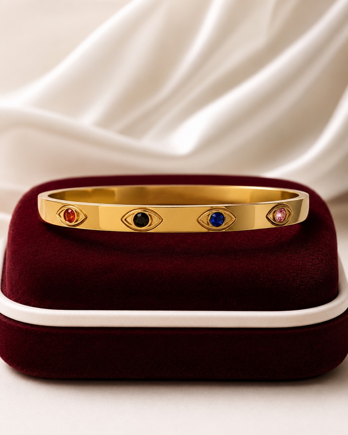 Sapphire Stone Bangle
